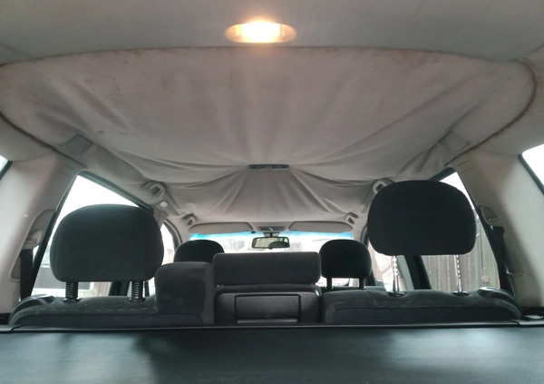 Opel Zafira cena 7000 przebieg: 364000, rok produkcji 2004 z Czarna Białostocka małe 92